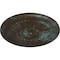 Ekena Millwork Temple Ceiling Medallion (Fits Canopies up to 9 1/4"), 24"OD x 1 5/8"P, Bronze Blue Patina CM24TEBBS - alternate 2